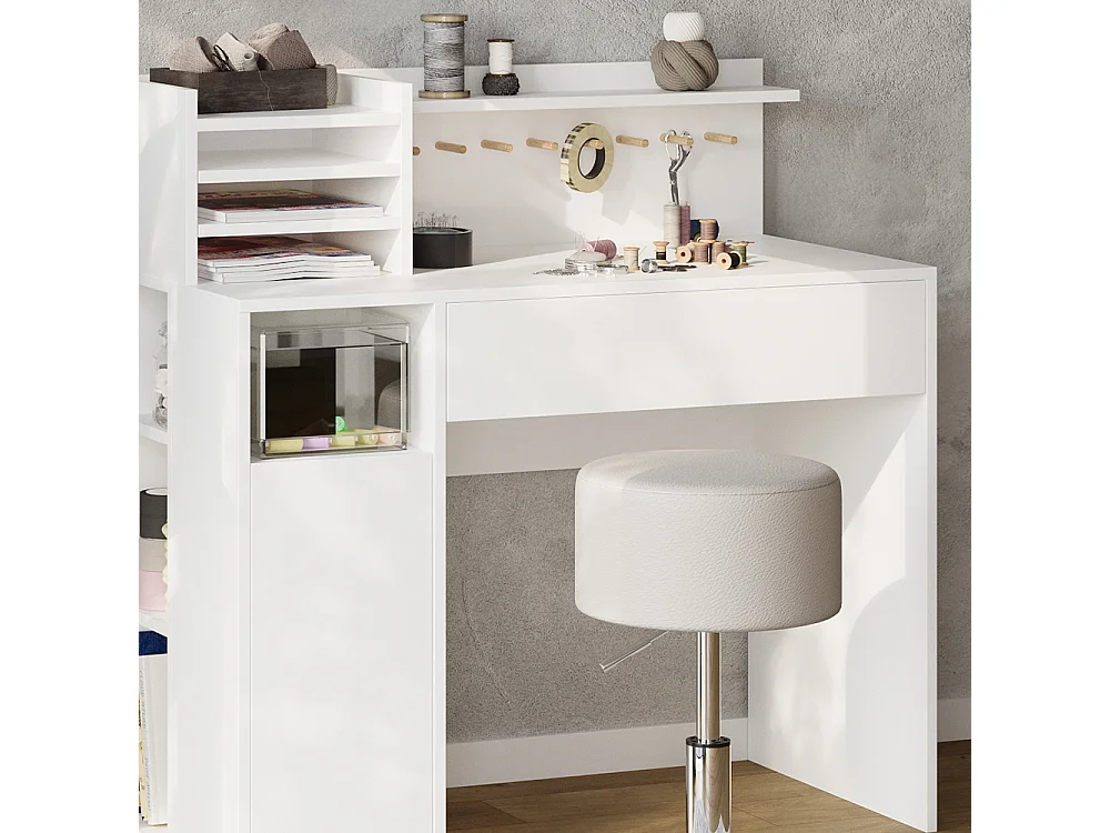 Schreibtisch weiß 100x50x100