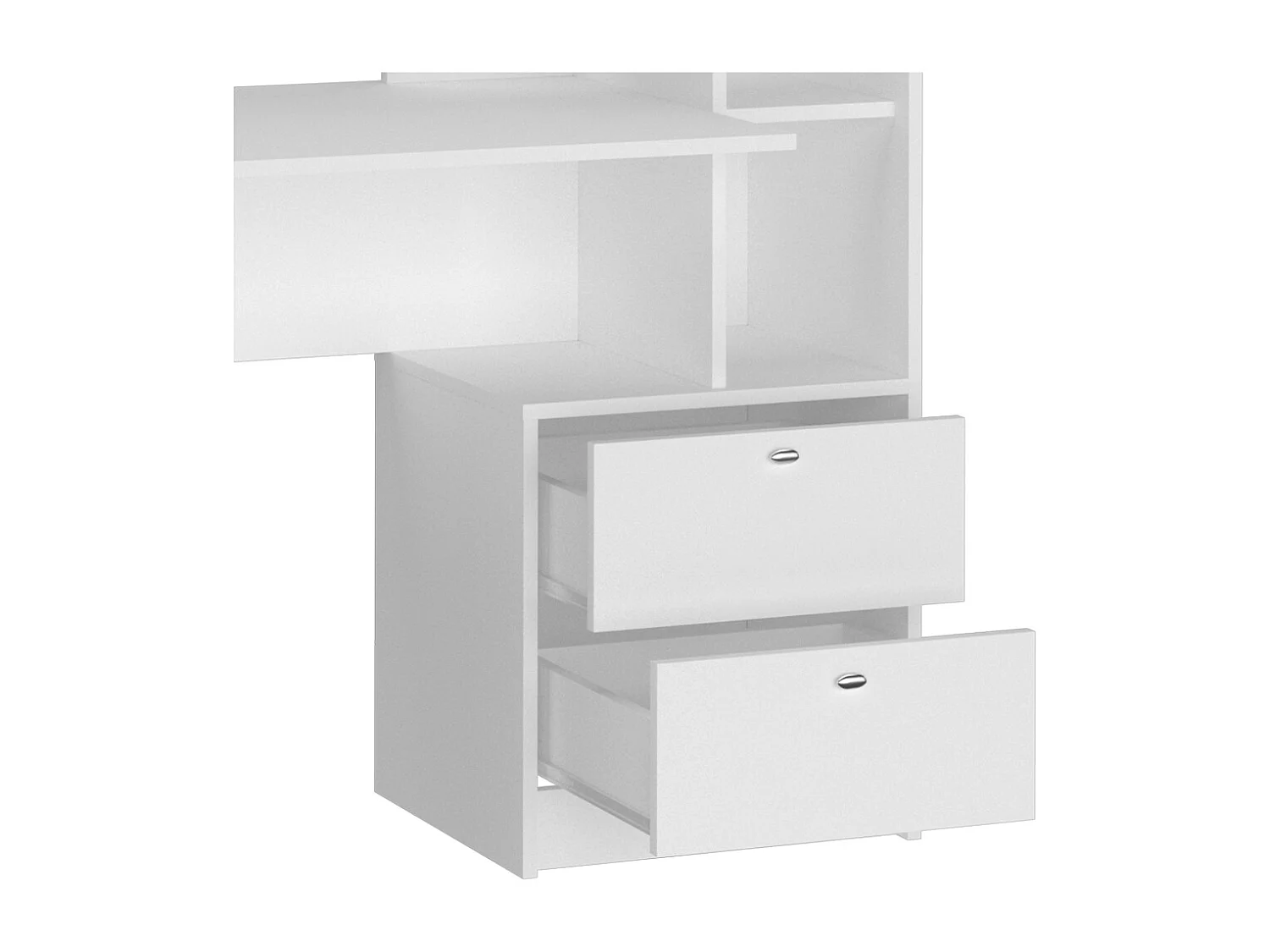 Bureau blanc 136x55x138 denton