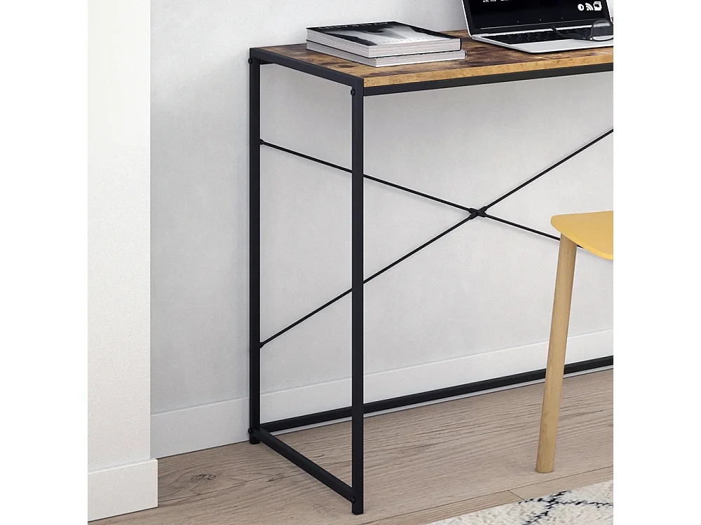 Bureau bois antique 100x45x75 fyrk