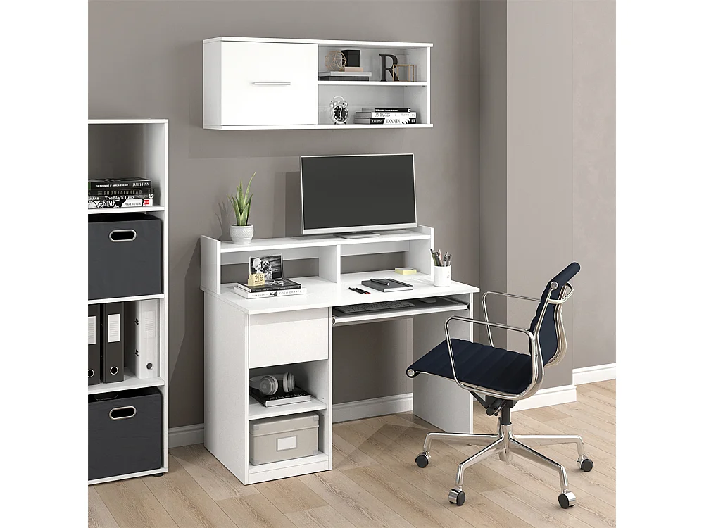 Bureau blanc 106x60x91.4 keno