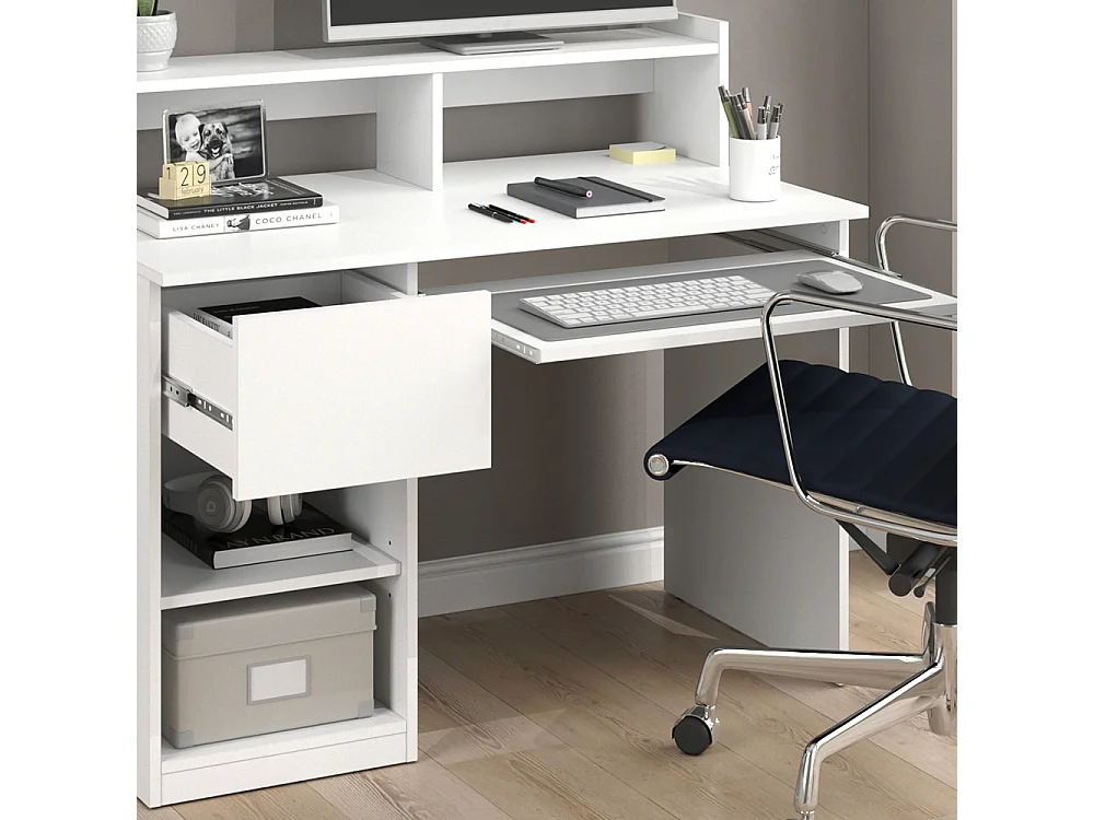Bureau blanc 106x60x91.4 keno