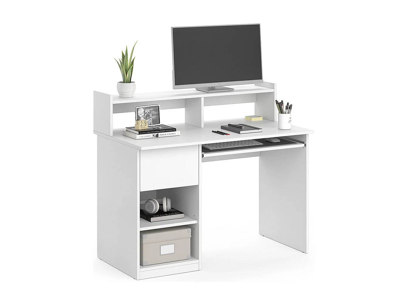 Bureau blanc 106x60x91.4 keno