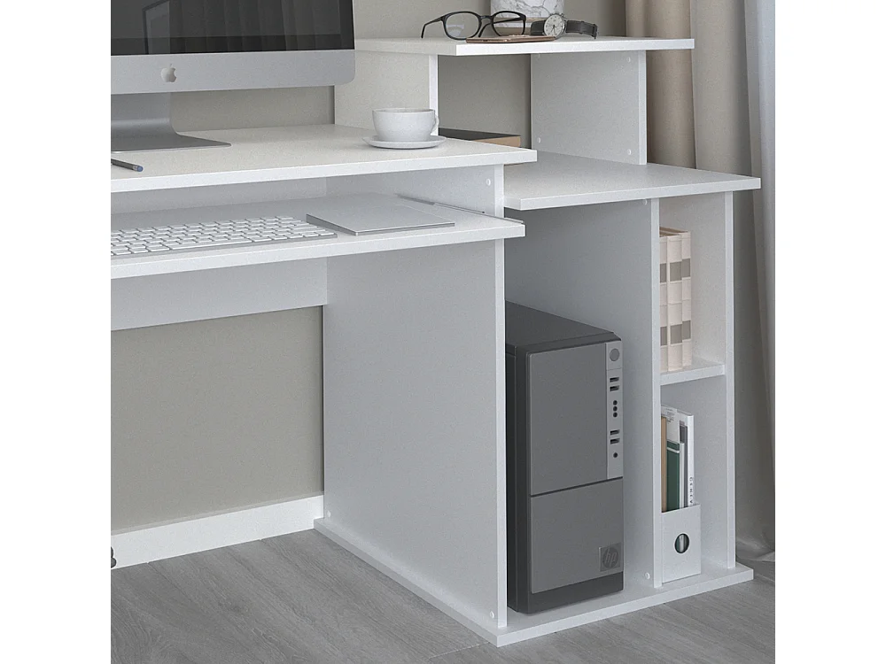 Biurko biały 130x55x87 jan