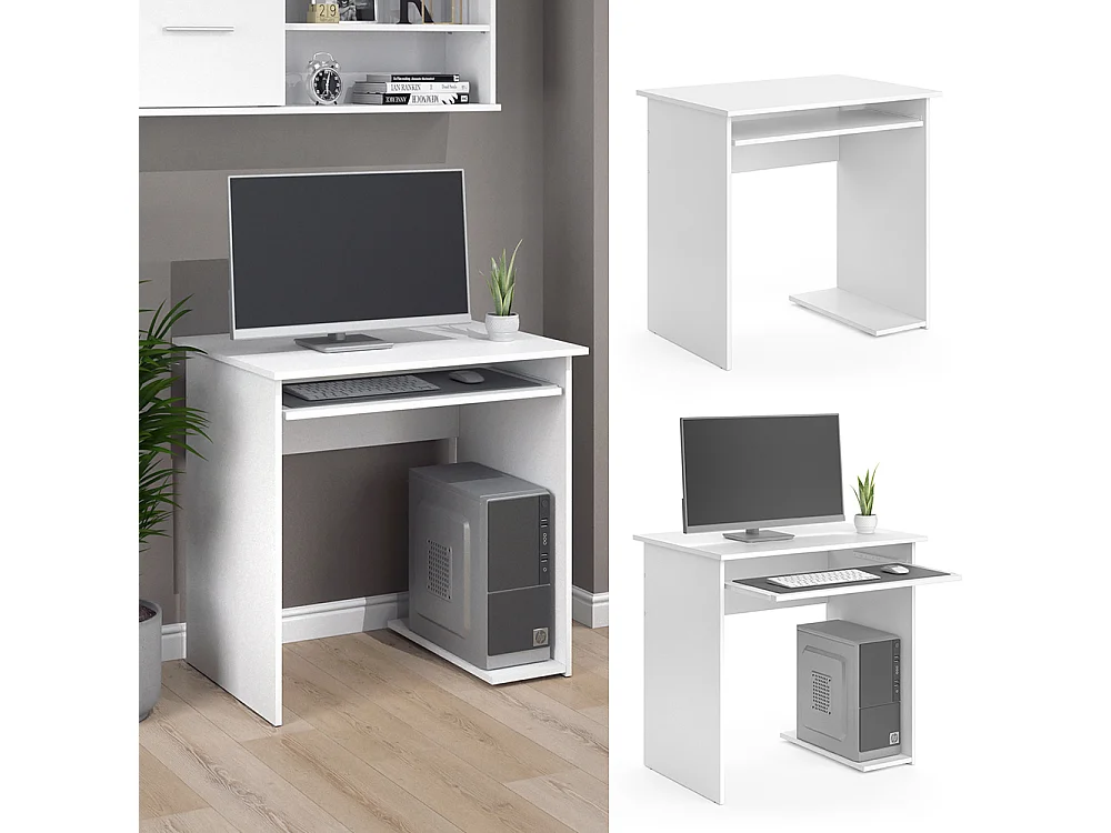 Schreibtisch weiß 80x58x77 nick