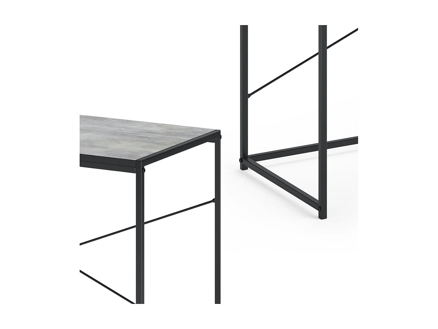 Bureau béton 100x45x75 fyrk