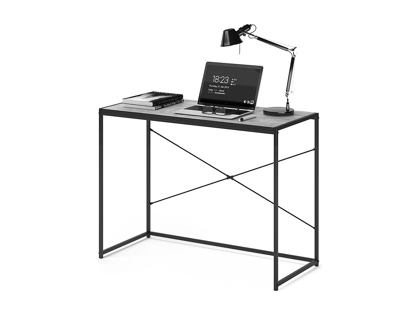 Bureau béton 100x45x75 fyrk