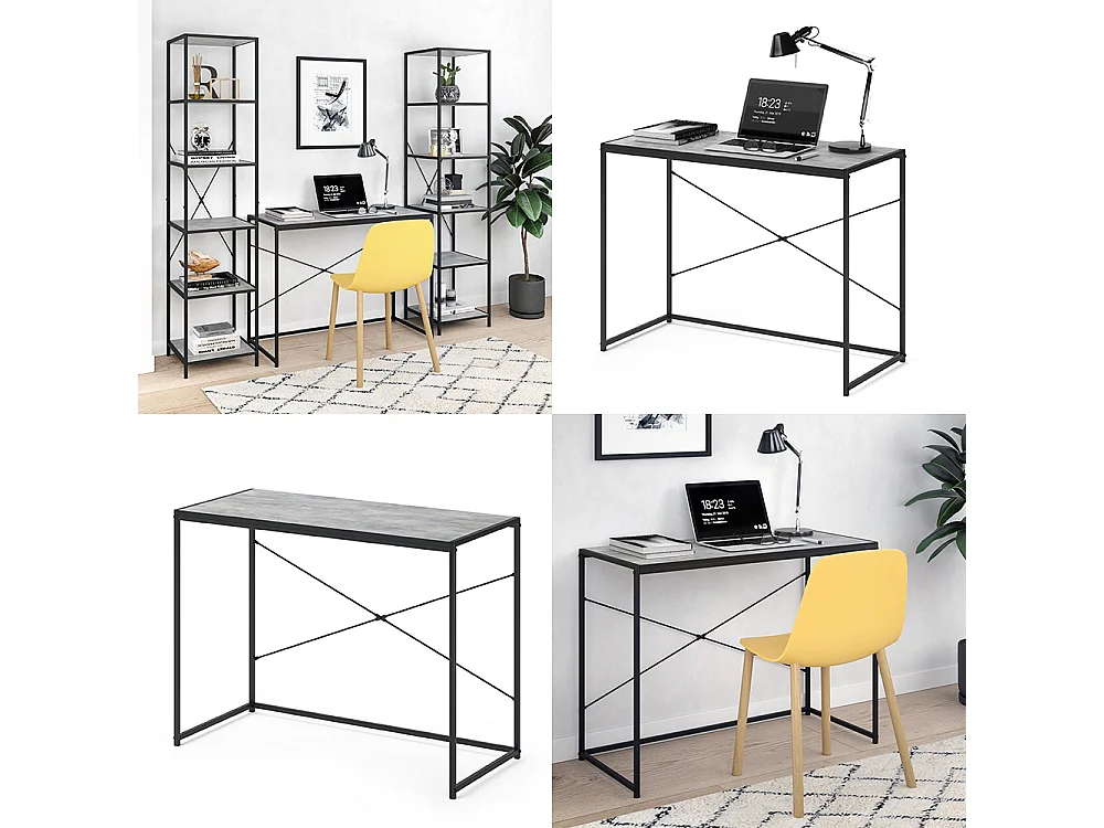 Bureau béton 100x45x75 fyrk