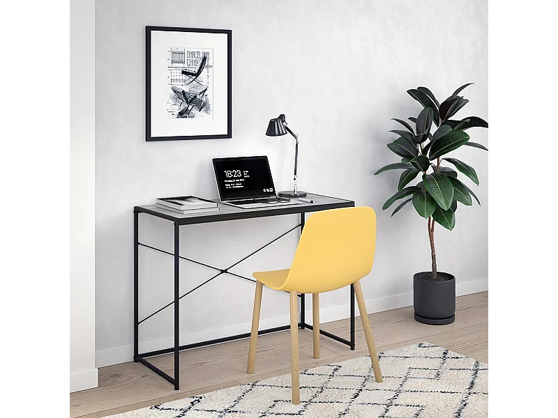 Schreibtisch beton 100x45x75 fyrk