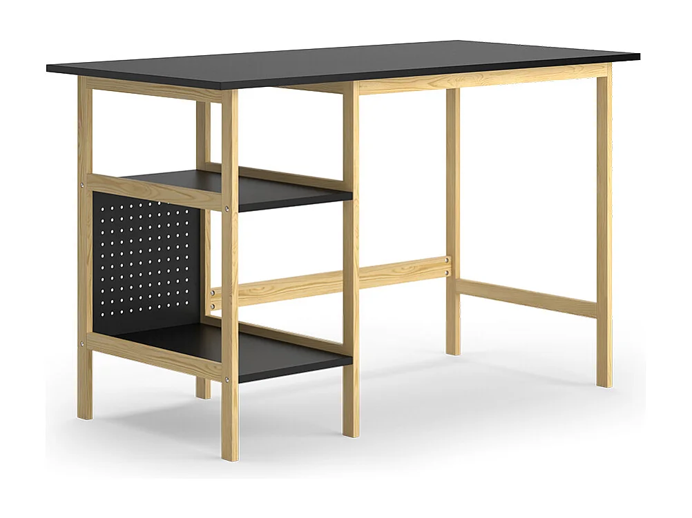 Scrivania nero 120x60x75 elvia