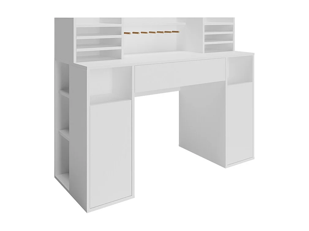 Schreibtisch weiß 126.8x50x100