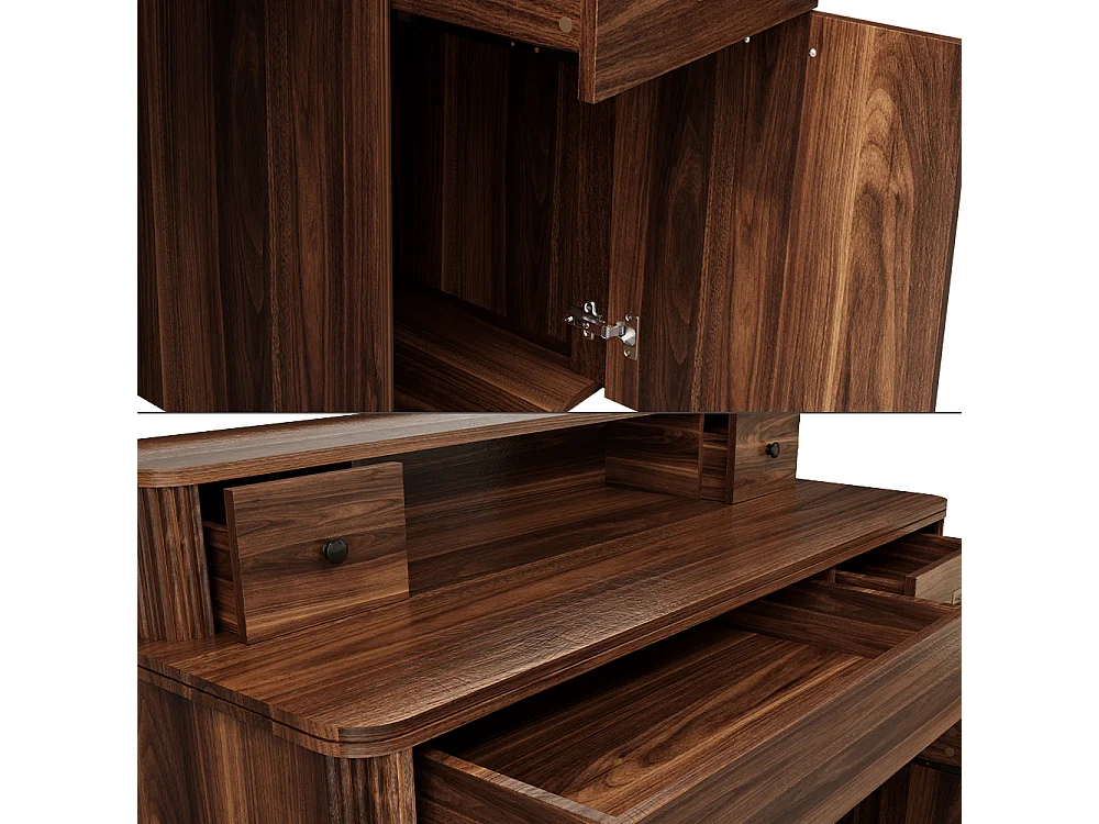 Bureau eiken rustiek 120x50x93.5 neria