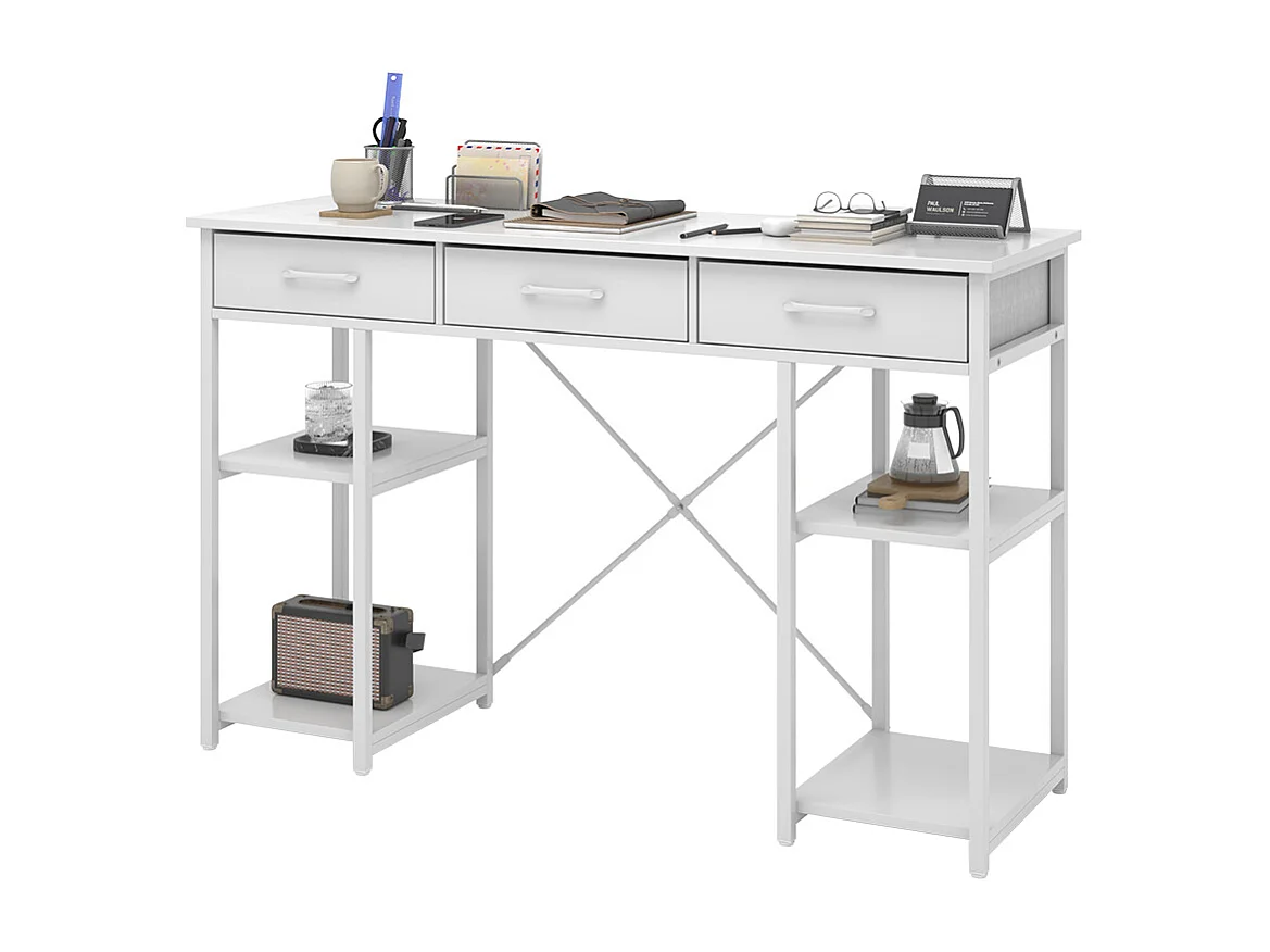 Bureau blanc 120x40x78 chino