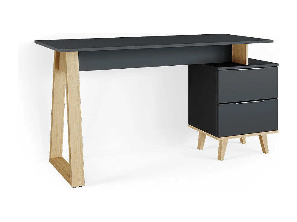 Bureau anthracite 138x60x77 nautica