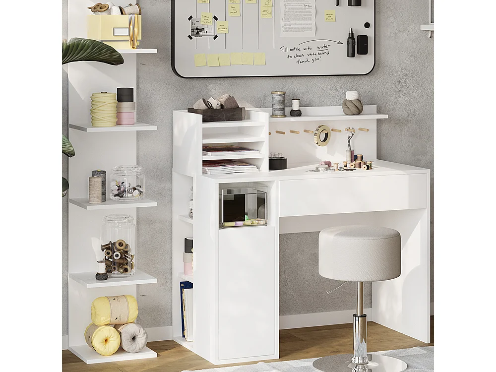 Scrivania bianco 100x50x100