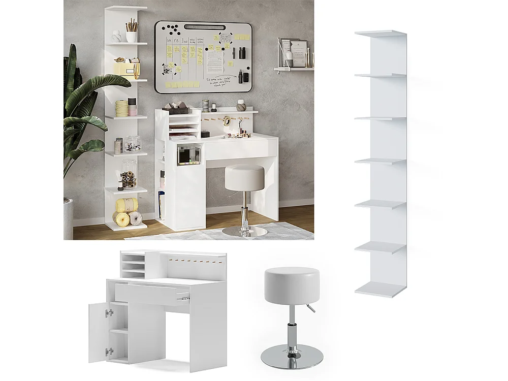 Scrivania bianco 100x50x100