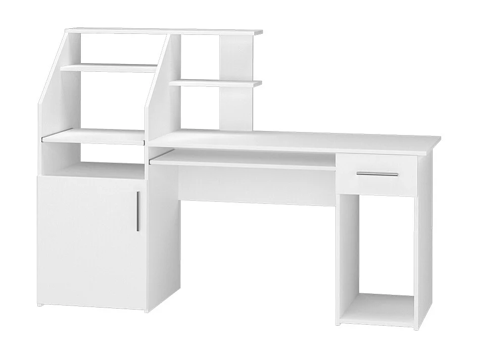 Bureau blanc 166x50.5x117 edwin