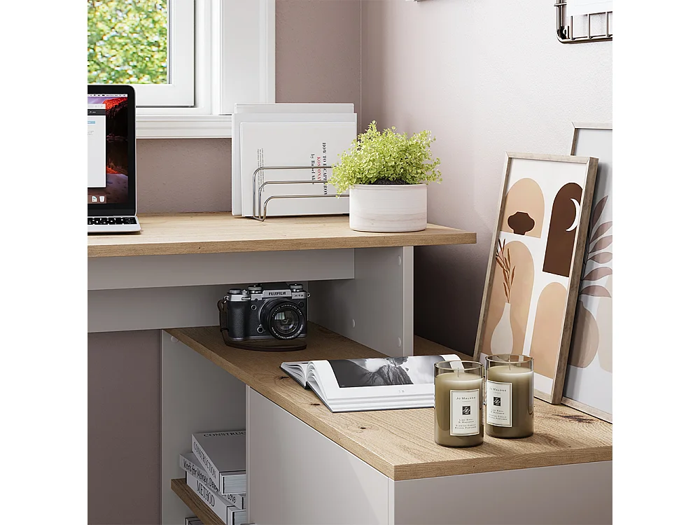 Bureau dangle cachemire 135x110x75.5 rudy