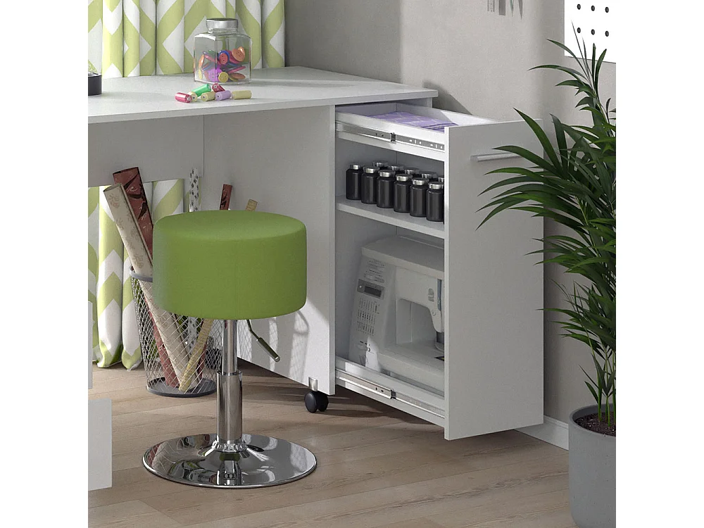 Schreibtisch weiß 148x60x75 verona