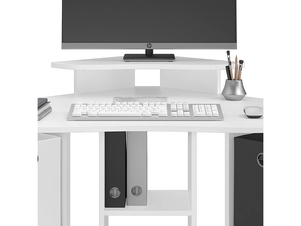 Bureau dangle blanc 94x94x84.4 artur