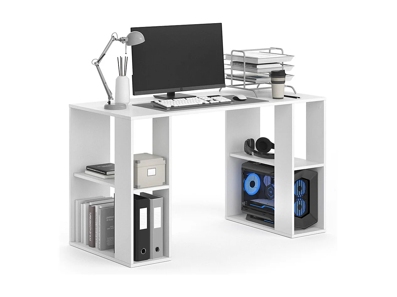 Bureau blanc 130x60x75 arian