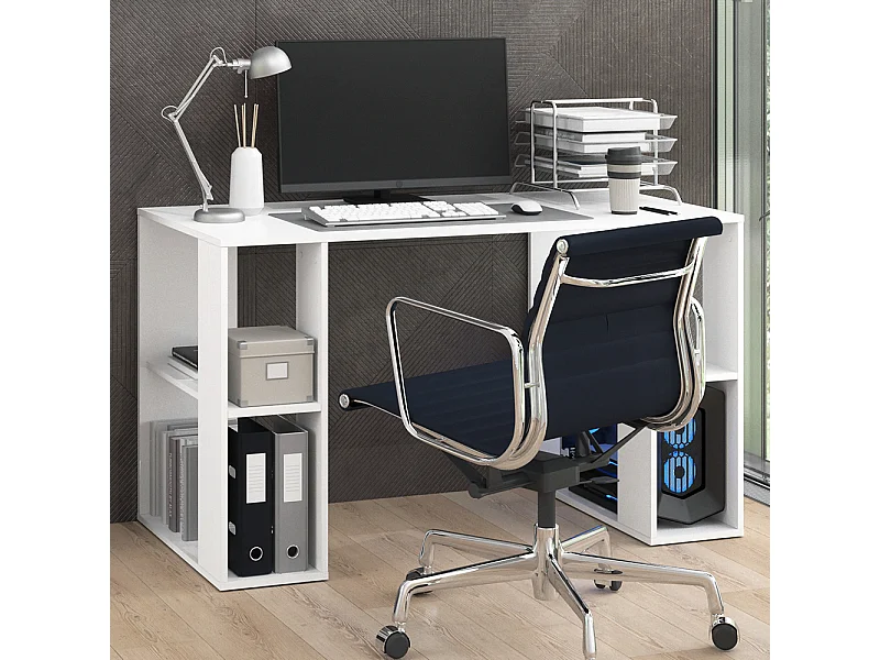 Schreibtisch weiß 130x60x75 arian