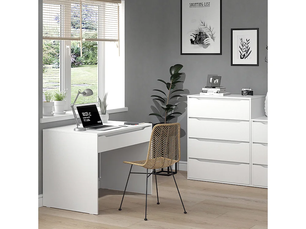 Schreibtisch weiß 100x65x75.6 ruben