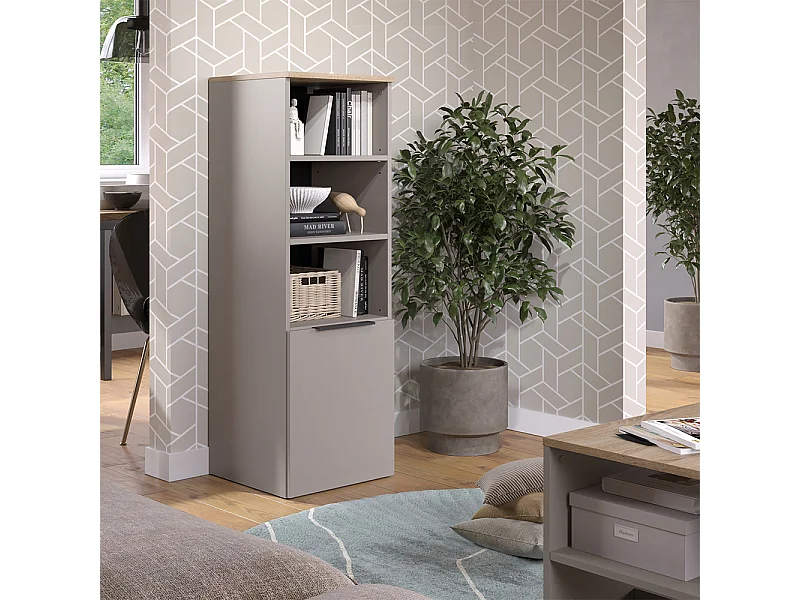 Armario universal gris 40.2x40x120 wido