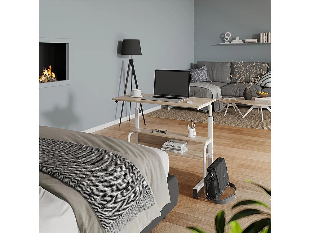 Bureau blanc 80x40x90 bica