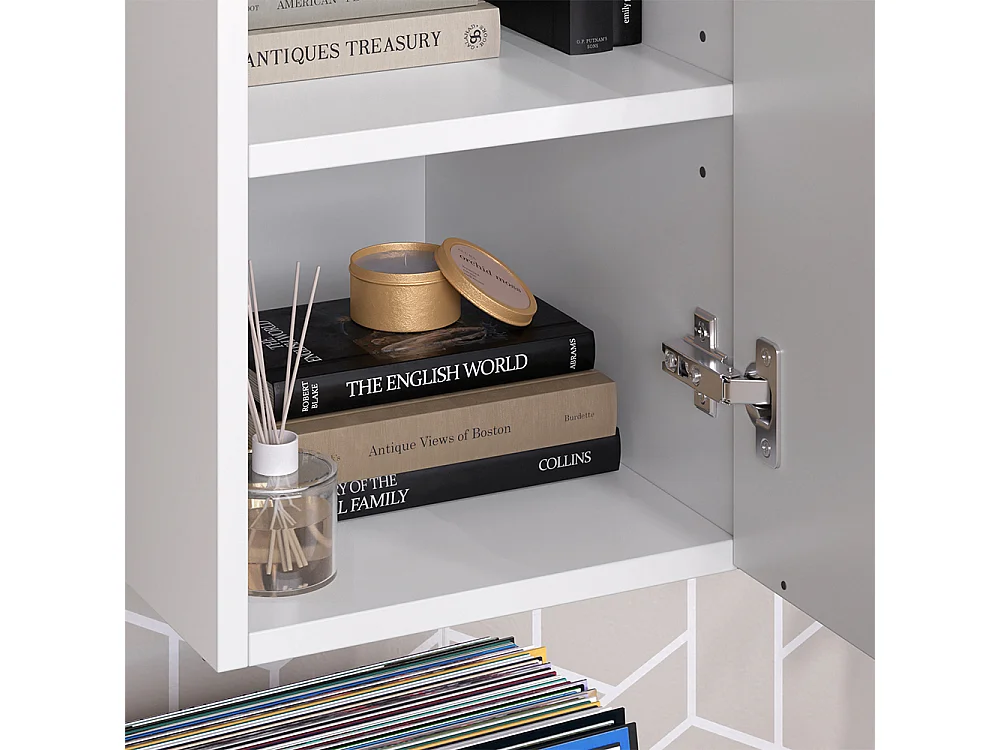 Armoire universelle blanc/sonoma 30.2x40x120 wido