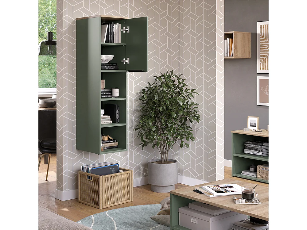 Armario universal verde 30.2x40x120 wido