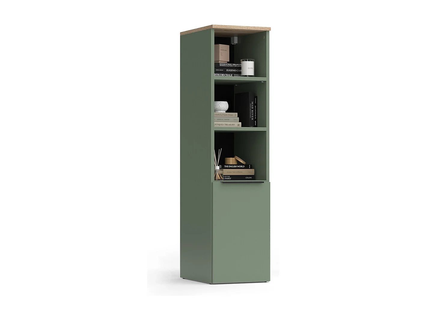 Armoire universelle vert 30.2x40x120 wido