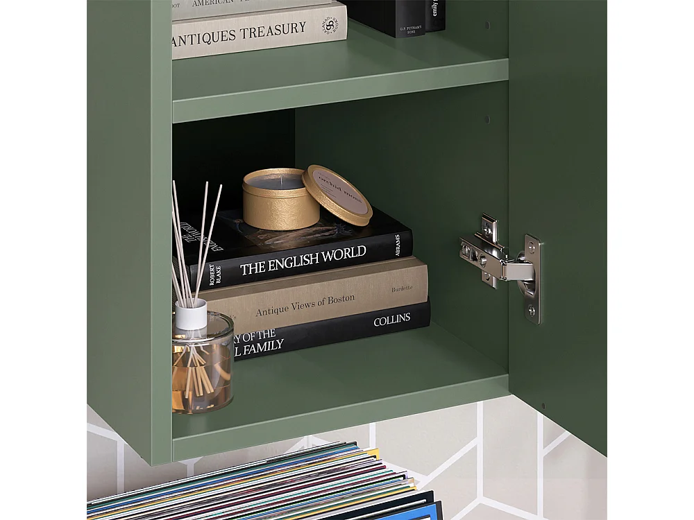 Universalschrank grün 30.2x40x120 wido