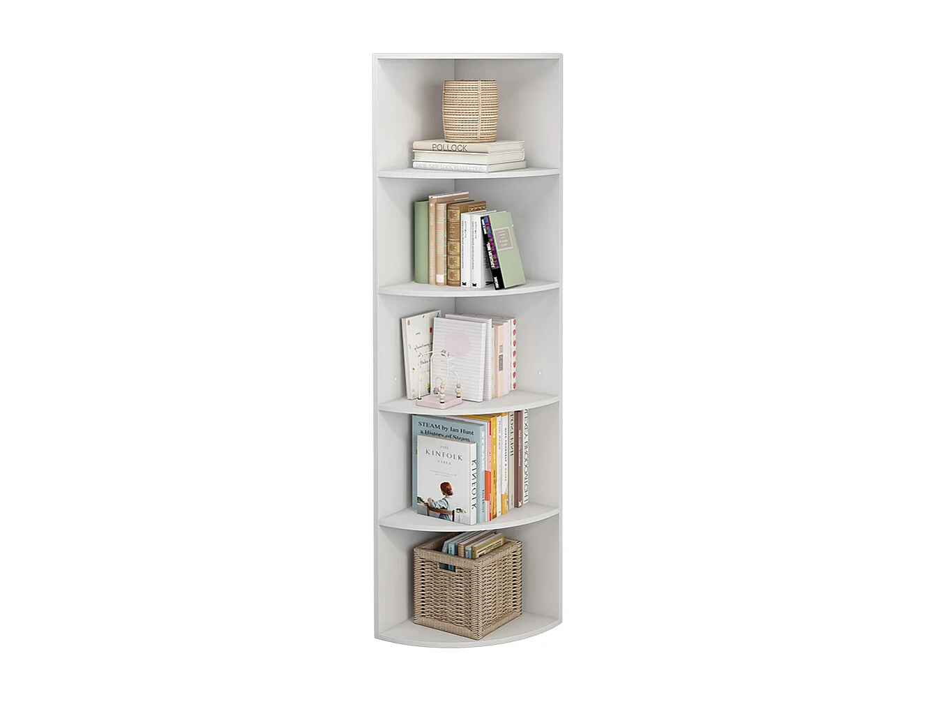 Étagère dangle blanc 40x40x180 fabienne