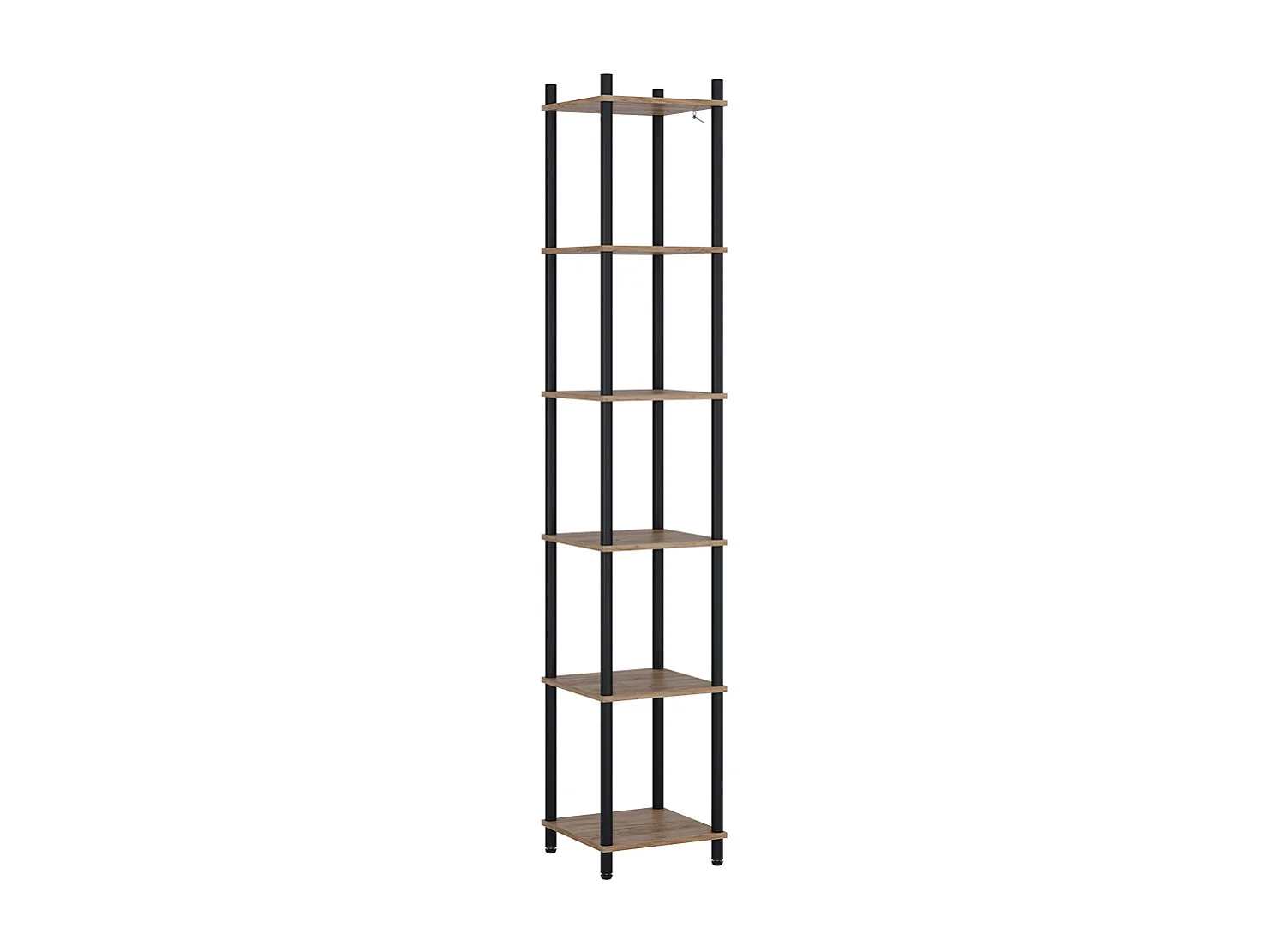 Corner shelf gold power oak/anthracite 30x30x163.5 bivio