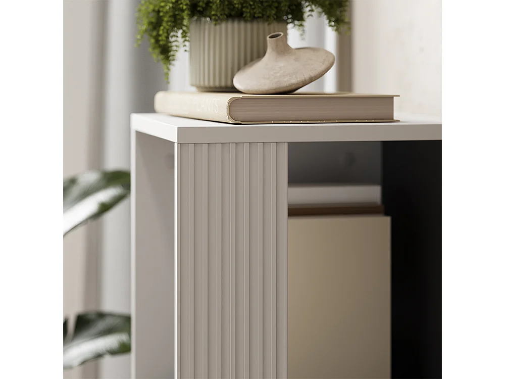 Bücherregal weiß 36x36x120 eliza