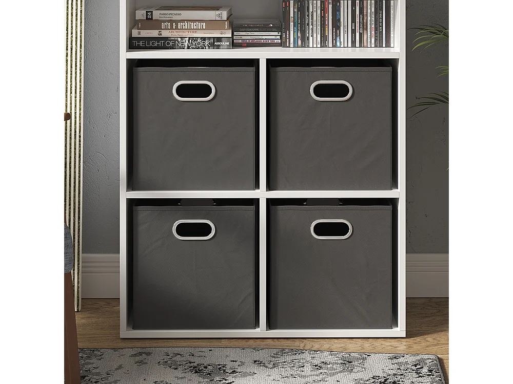 Bücherregal weiß 72x30.6x90.2