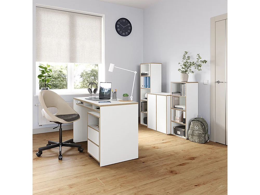 Libreria bianco 40x30x140 tetrix