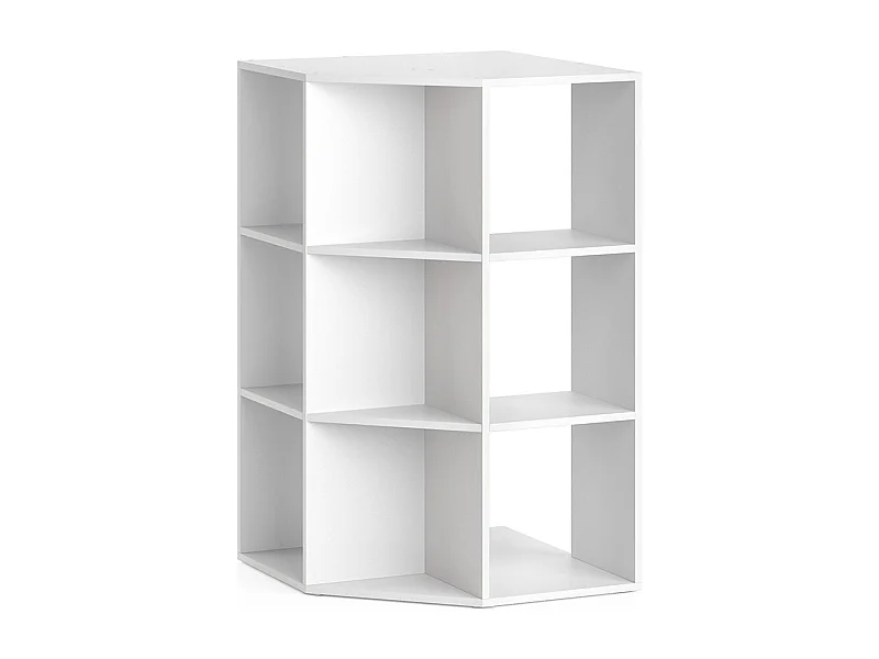 Scaffale per bambini bianco 64x64x107.8 luigi