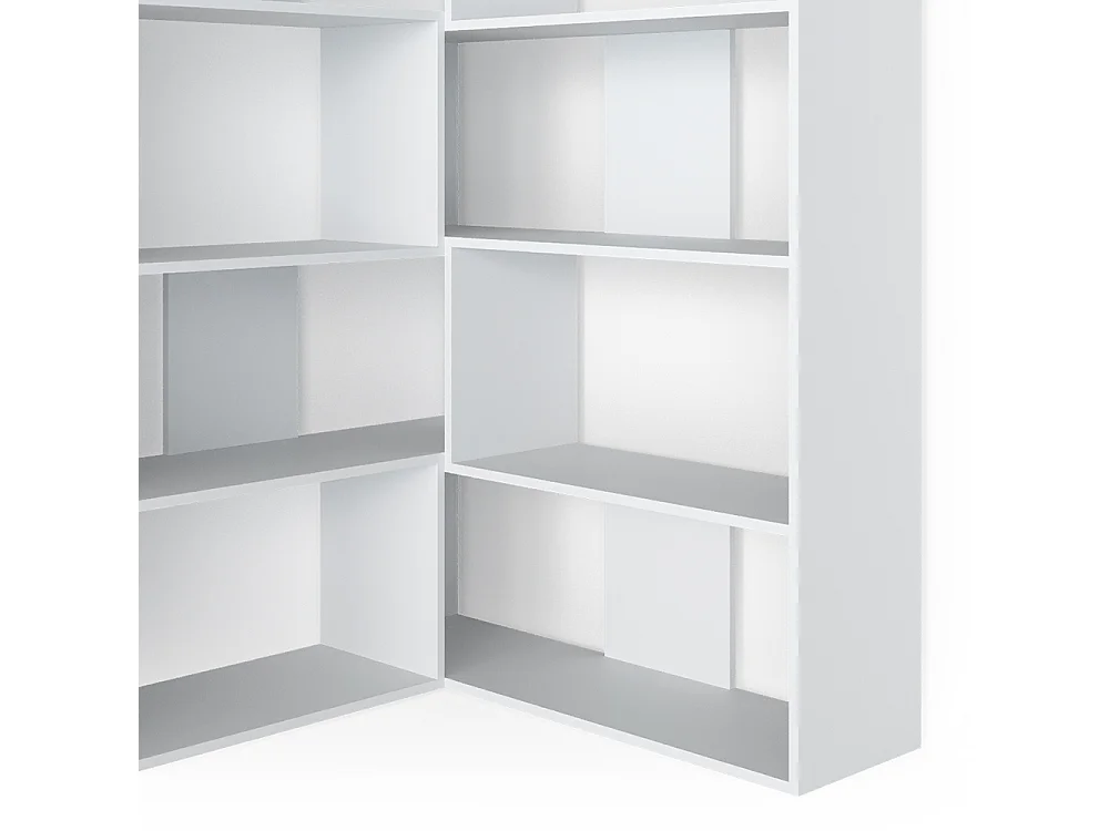 Étagère dangle blanc 170x29.6x142.4 laine