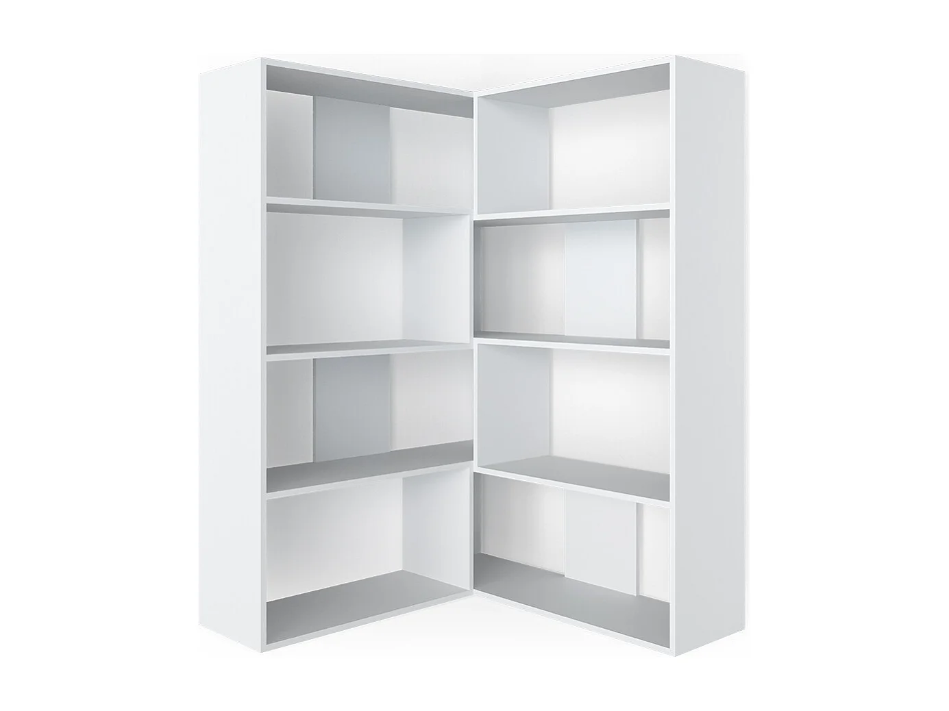 Étagère dangle blanc 170x29.6x142.4 laine
