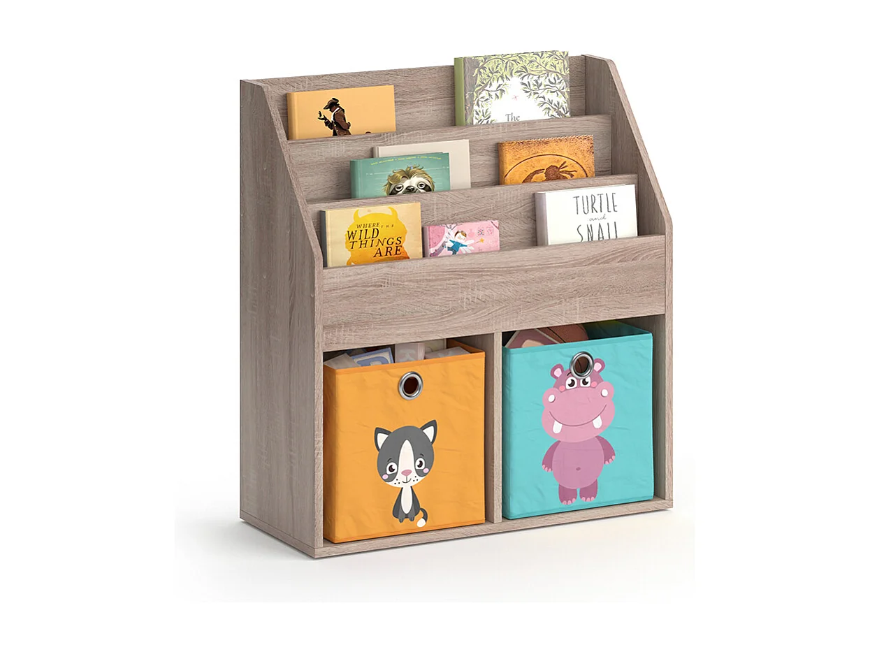 Libreria bambini sonoma 72x30.7x79 luigi