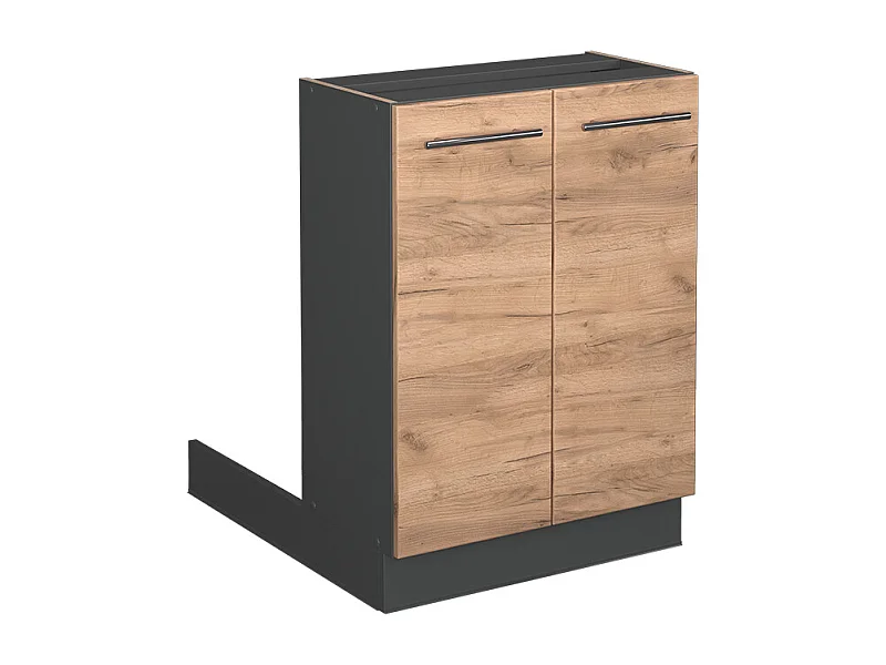 Îlot de cuisine chêne de force doré 60x70x82 fame-line