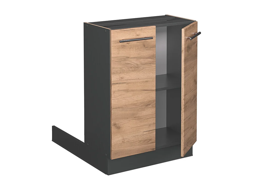 Îlot de cuisine chêne de force doré 60x70x82 fame-line