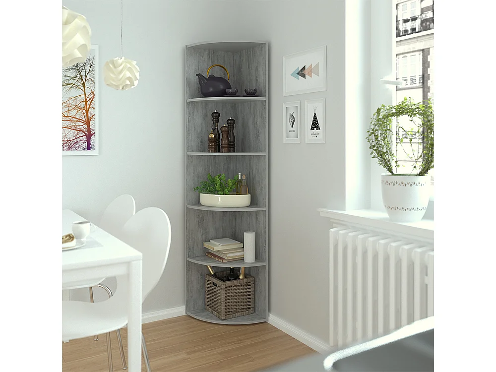 Étagère dangle béton 40x40x180 ecki