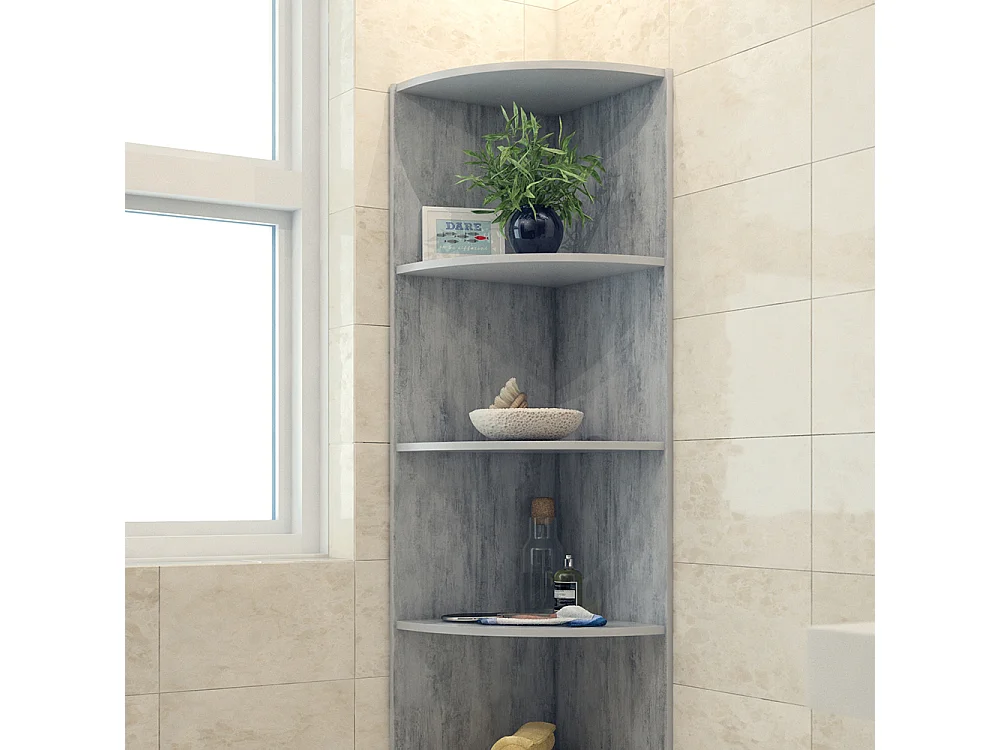 Étagère dangle béton 40x40x180 ecki