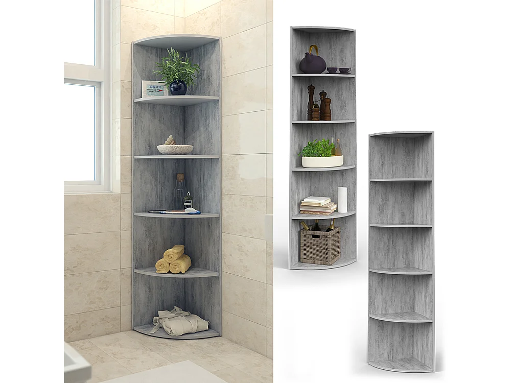 Étagère dangle béton 40x40x180 ecki