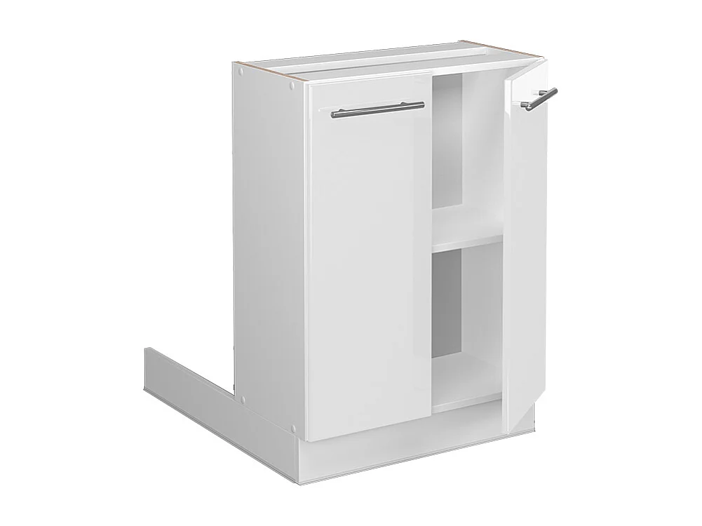 Kücheninsel weiß hochglanz 60x30x82 fame-line