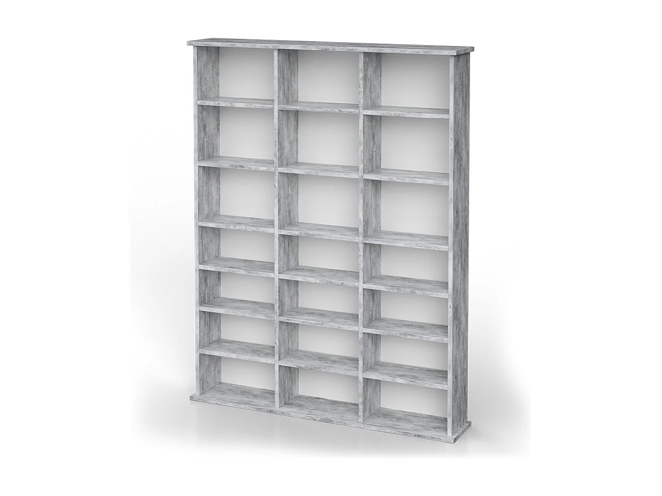 Étagère CD béton 105.4x19x136 jukebox