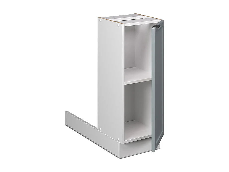 Isola cucina blu-grigio chiaro 30x70x82 fame-line