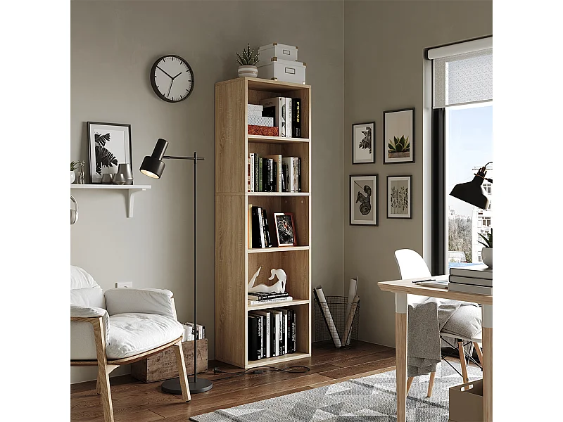 Bücherregal sonoma 40x24x132 bob